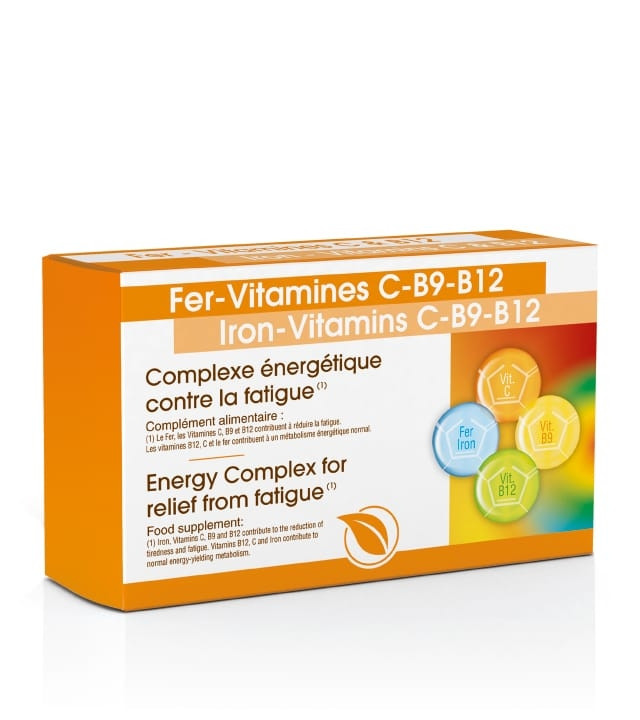 Fer Vitamines C & B12