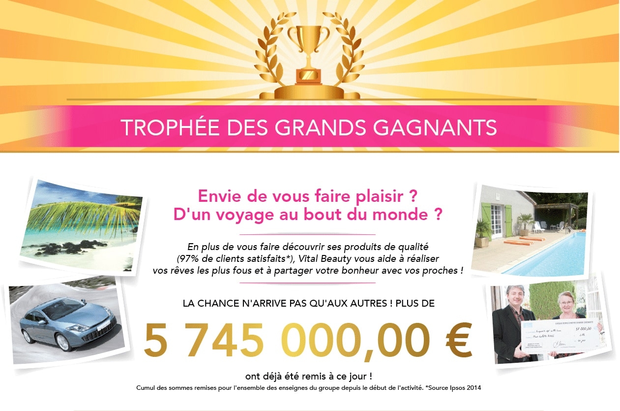 Les grands Gagnants Vital Beauty Les grands Gagnants Vital Beauty