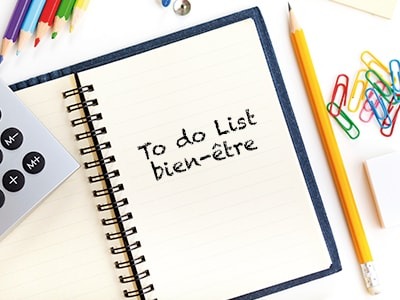 LA "TO DO LIST" BIEN-ÊTRE